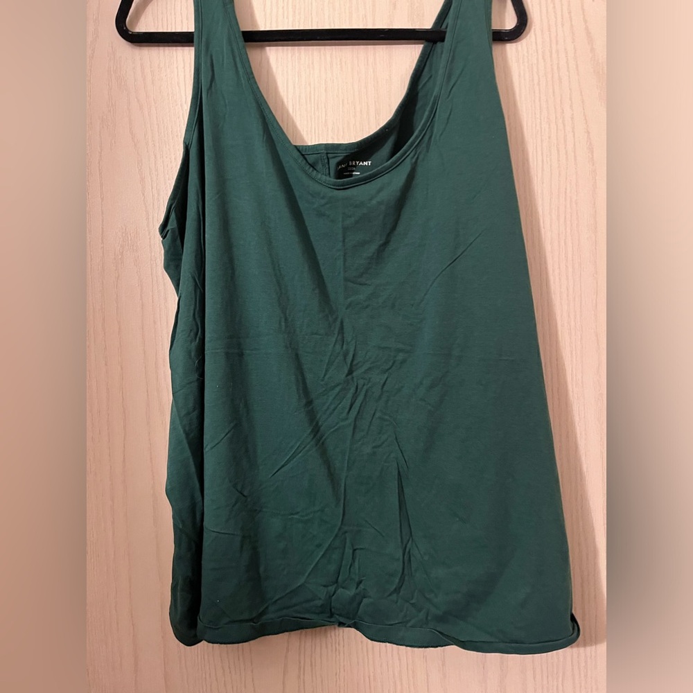 Lane Bryant Green Sleeveless Women's Top
